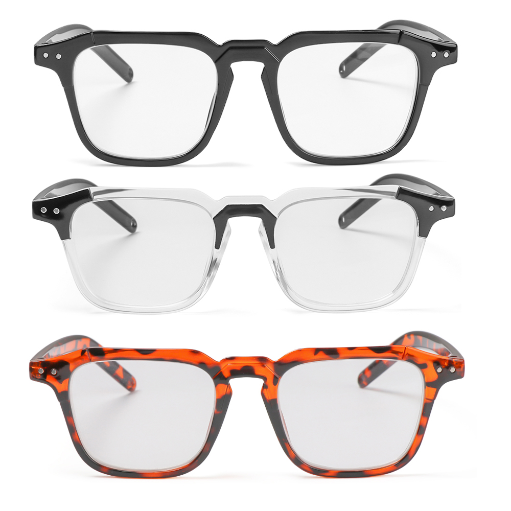 Mắt Kính Gọng Vuông Phong Cách Cổ Điển Thời Trang Cho Người Cận Thị