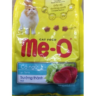 Thức ăn khô (cám) Me-O 350g - ~400g Thái Lan vị hải sản và vị cá ngừ cho mèo