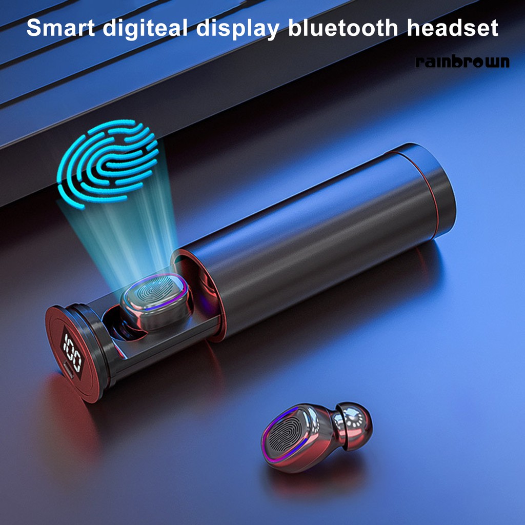 Tai Nghe Bluetooth 5.0 Không Dây Mini / Rej / Tws-202