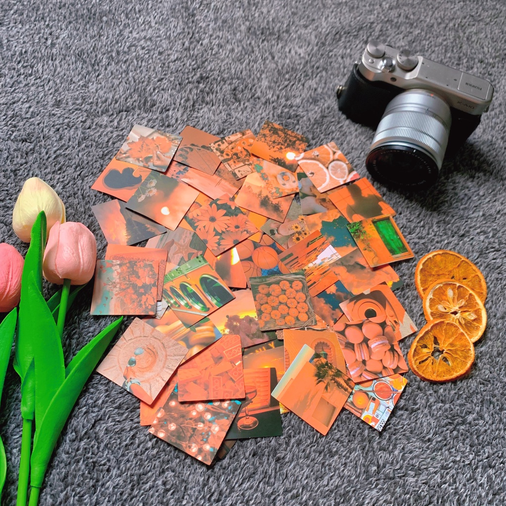 [Set 10 chiếc] Sticker Dạng Giấy Nhiều Chủ Đề, Màu Sắc Tem Dán Trang Trí Chống Nước Độc Đáo Đa Dạng Mẫu Mã