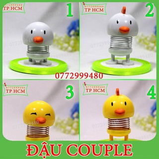 [ẢNH THẬT+VIDEO] Emoji lò xo nhún hình con gà siêu xinh [ĐƯỢC CHỌN MẪU][ĐẬU COUPLE]