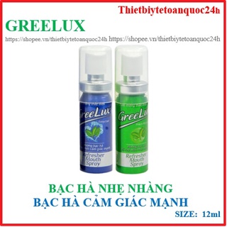 Xịt thơm miệng greelux Extra Cool Thảo Dược 12ml