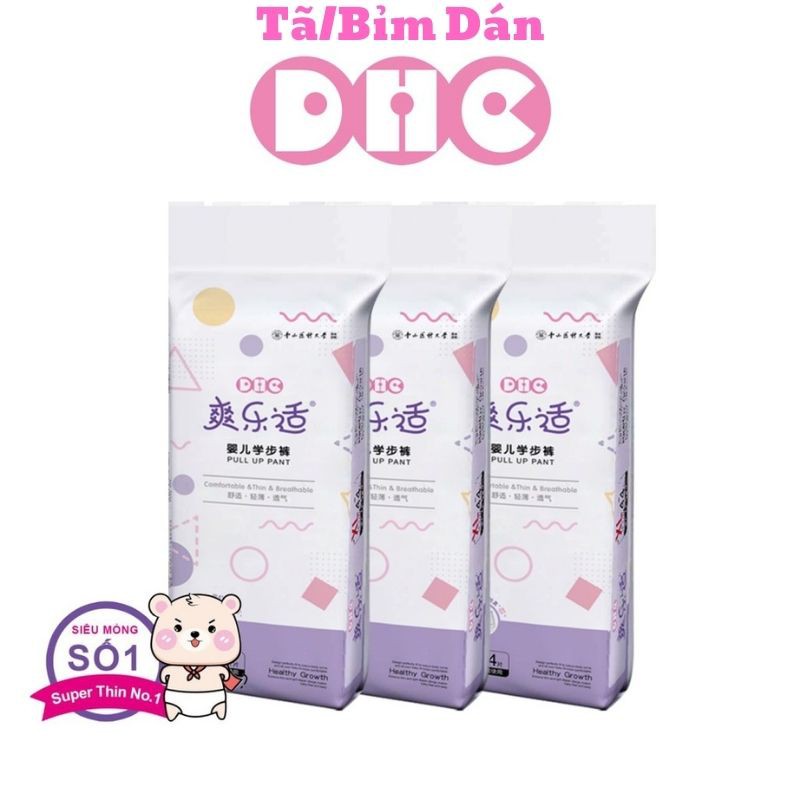 BỈM/TÃ DÁN DHC 🌟 FREE SHIP 🌟 Tã Cao Cấp Nội Địa TRUNG / Giấy tờ chứng nhận đầy đủ/ Đủ các Size S62/M56/L50/XL44