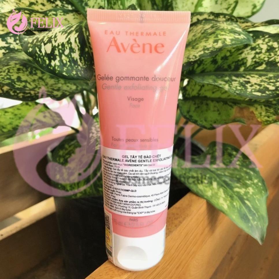 Gel tẩy tế bào chết Avène gentle exfoliating cho da nhạy cảm 75ml