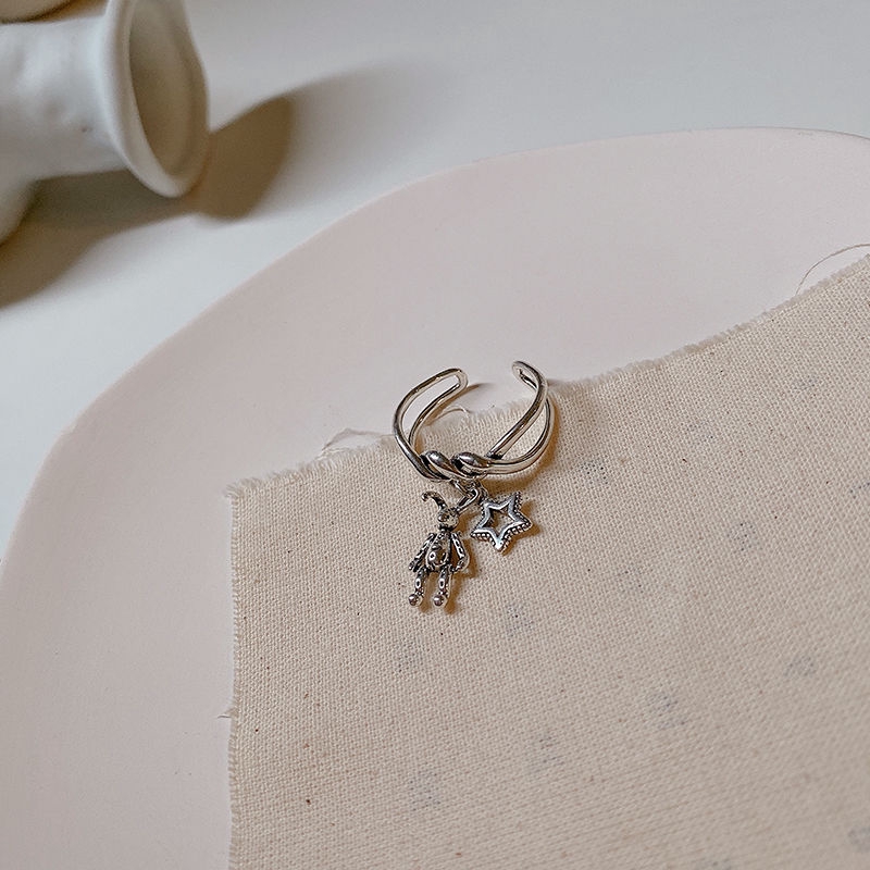 Nhẫn Hở Hình Thỏ Phong Cách Nhật Hàn 22274