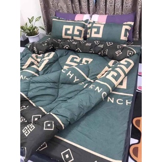 Bộ chăn phao ga gối polycotton 5 món