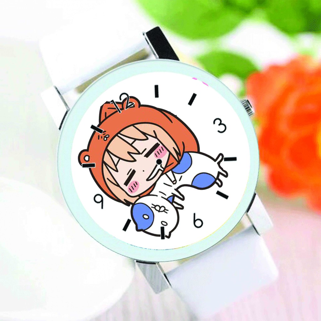Đồng hồ đeo tay in hình CÔ EM GÁI HAI MẶT Himouto Umaru-chan nam nữ anime chibi thời trang dễ thương độc đáo