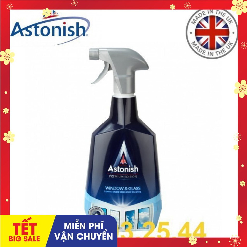 [Astonish] - Chai xịt vệ sinh kính Astonish C6950 750ml Anh Quốc