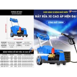 Máy rửa xe cao áp 1 pha 2,2kw Kokoro T2200MC -  bảo hành 1 năm -  Tahico