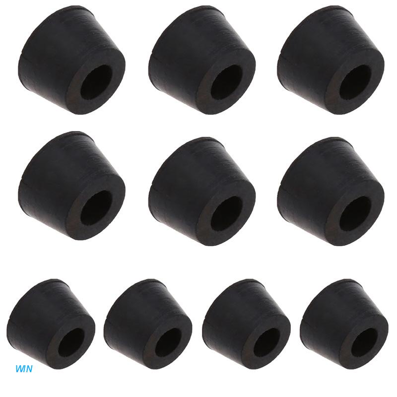 Bộ 20 Chân Cao Su Chống Trượt 17x10x14mm Chuyên Dụng Cho Hộp Nhạc Cụ