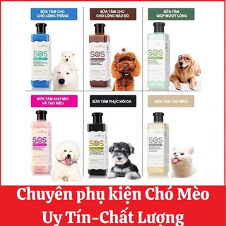 Sữa Tắm SOS Cao Cấp ❤️ Valin Pet ❤️ Sữa Tắm SOS 530ml Dành Cho Chó Mèo