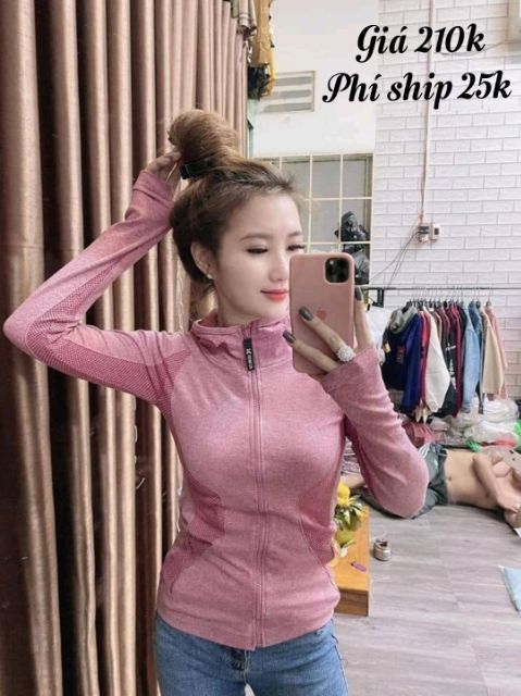 Áo khoác nữ. Áo khoác thể thao nữ ôm body mẫu mới S20 | BigBuy360 - bigbuy360.vn