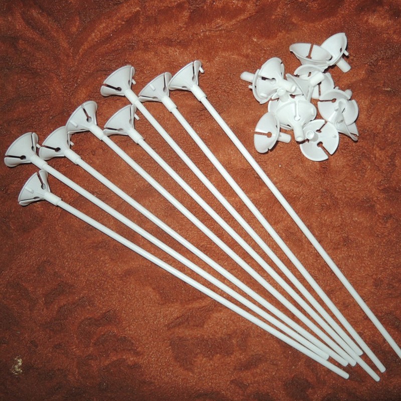 Set 100 Đế Nhựa Giữ Bong Bóng Trang Trí Tiệc Cưới