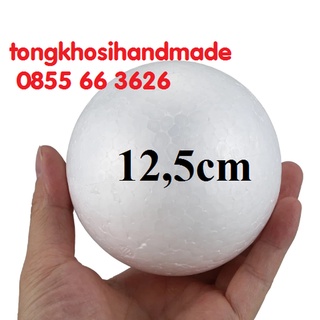 Xốp tròn trang trí 12,5cm