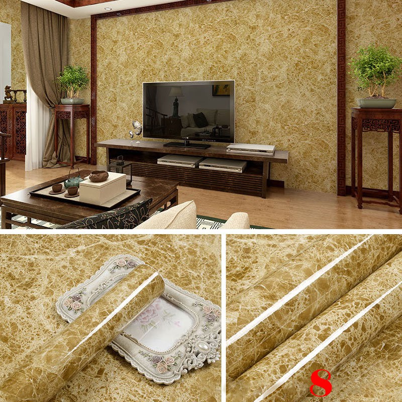 Cuộn Giấy Dán Tường Hoạ Tiết Vân Đá Cẩm Thạch