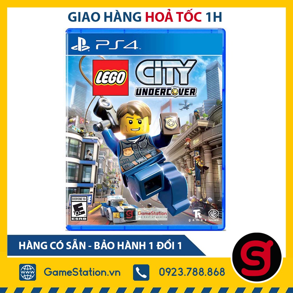 Đĩa Game PS4: Lego City Undercover