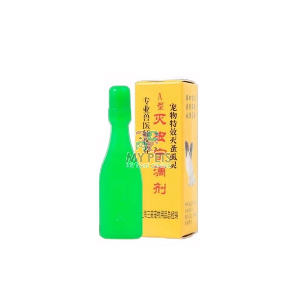 Thuôc nhỏ gáy trị ve rận cho chó mèo (hongkong) - Lọ 2,5ml
