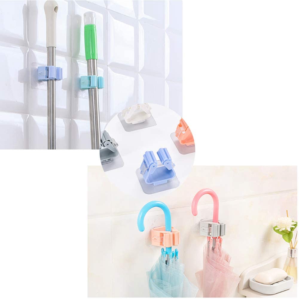 Giá treo cây lau nhà chất liệu bằng nhựa tiện dụng