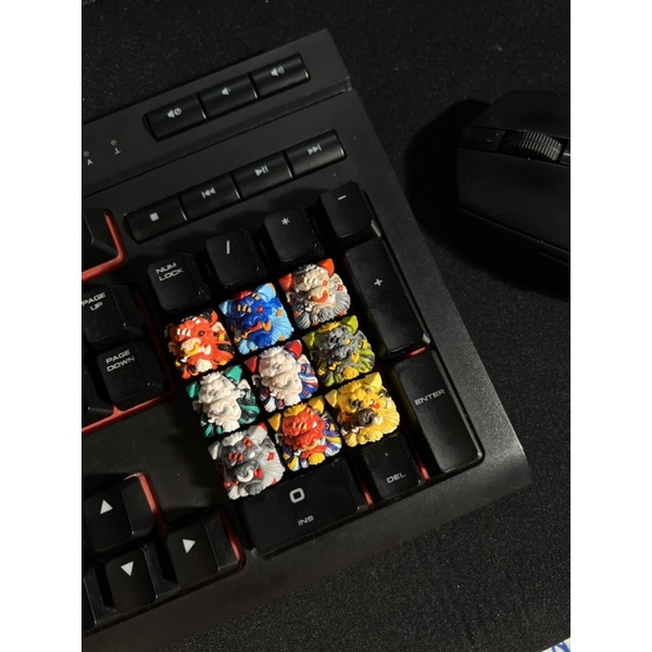 Nút bàn phím cơ_keycap artisan Bara