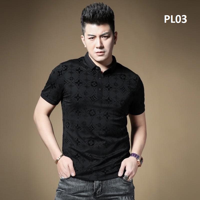 Áo thun nam POLO đẹp thiết kế vải cá sấu cotton cao cấp ngắn tay có cổ cao cấp