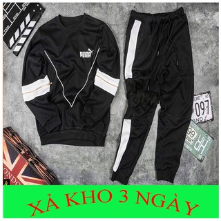 Bộ nỉ da cá thu đông Pu.Ma cực đẹp