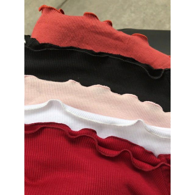 Áo Trễ Vai Nữ - Áo Len Gân Trễ Vai Tay Dài - Thời Trang Nữ An An - CRT14 | BigBuy360 - bigbuy360.vn