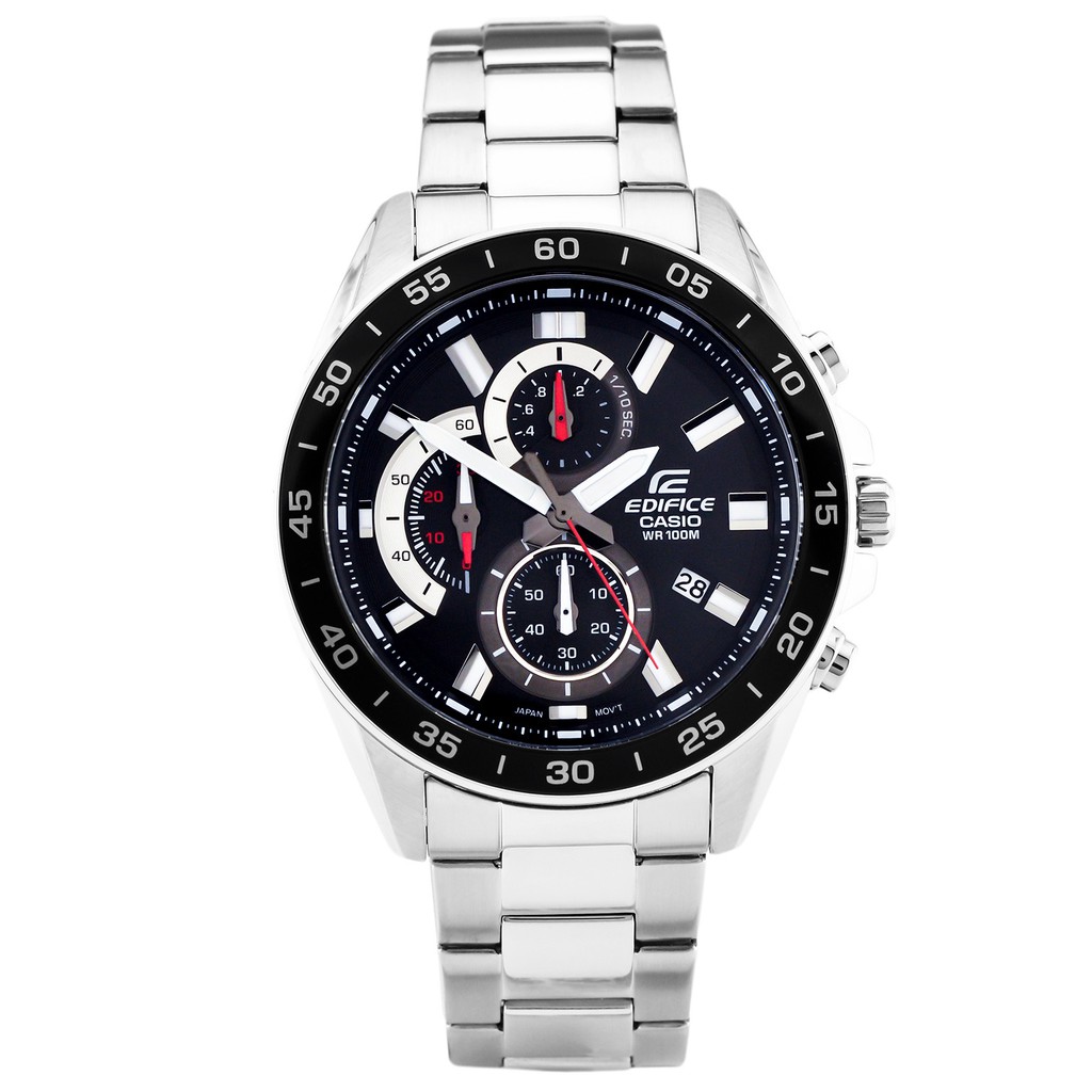 Đồng hồ nam dây kim loại Casio Edifice chính hãng Anh Khuê EFV-550D-1AVUDF