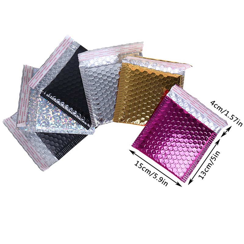 Set 10 Phong Bì Bằng Giấy Mạ Vàng