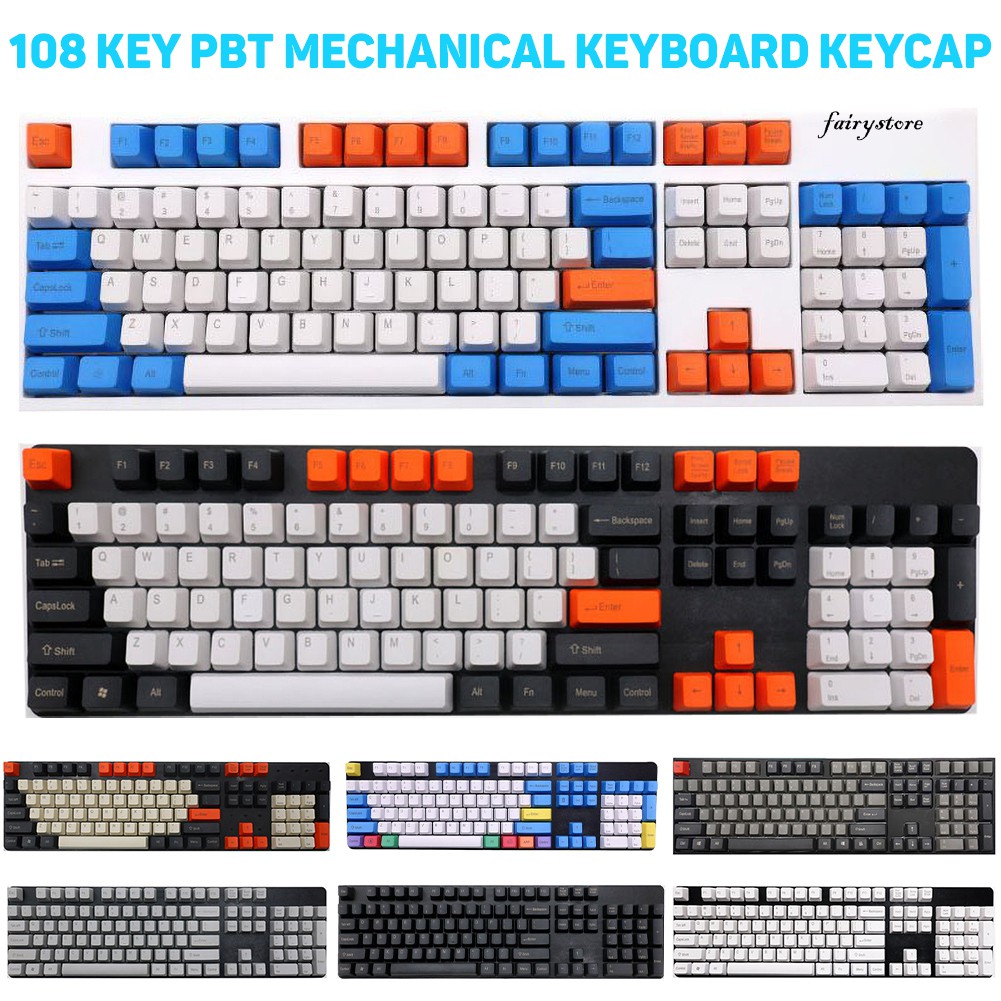 Fs Set 108 Nắp Bọc Phím Máy Tính Pbt Chuyên Dụng