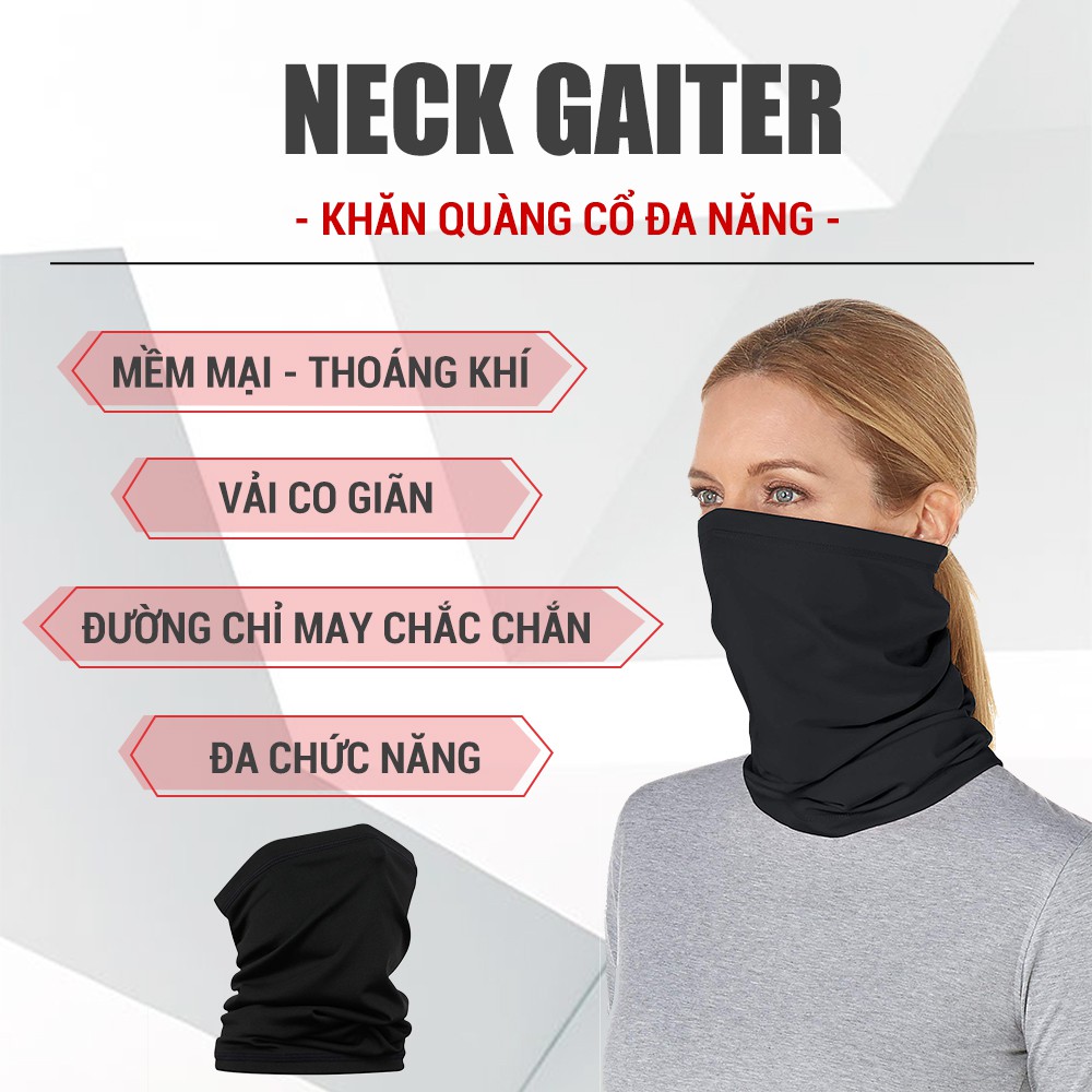 Khăn quàng cổ đa năng thể thao, chạy bộ GoodFit GF06RA _REVOTI