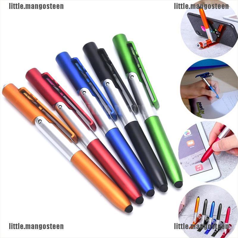 Bút Bi Tích Hợp Đèn Led 4 Trong 1 Đa Năng Tiện Dụng