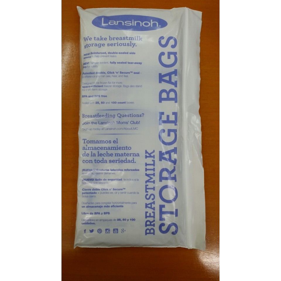 Túi trữ sữa Lansinoh lẻ