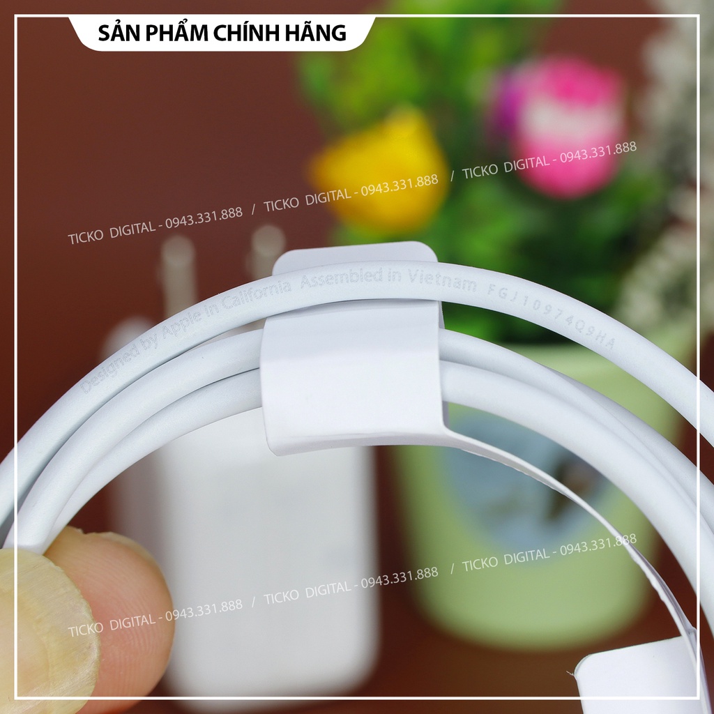 Bộ Sạc 12W Zin 100% Theo Máy | Hàng New Seal|  Sạc Cực Nhanh Không Nóng Máy Không Chai Pin | BH 12 Tháng Lỗi 1 Đổi 1.