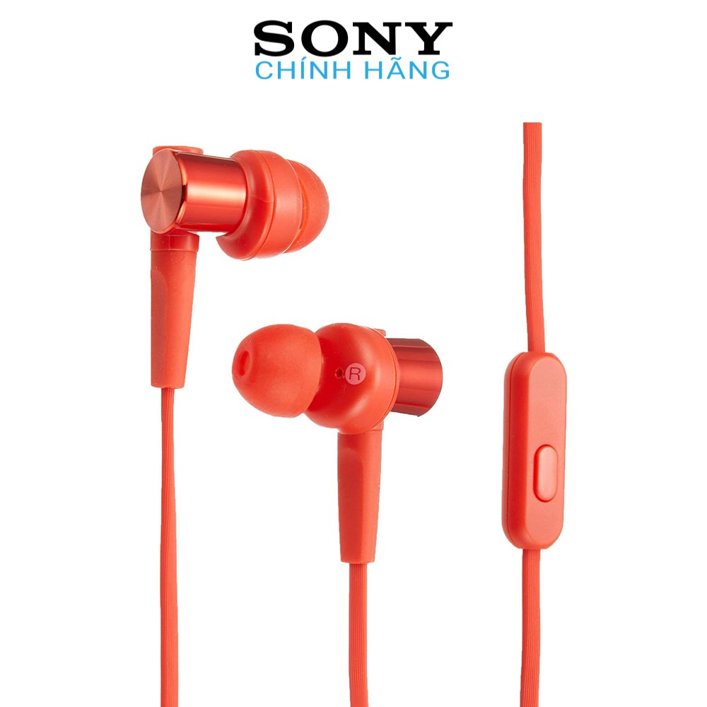 Tai nghe Sony MDR-XB55AP - Hàng chính hãng | Có mic thoại, Âm thanh Extra Bass, Bảo hành 1 năm