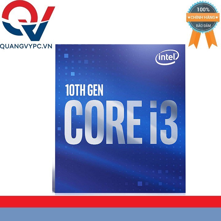 Vi xử lý CPU Intel Core i3 10100 ( 3.6GHz, 4 nhân 8 luồng ) chính hãng