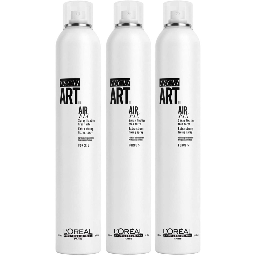 Keo xịt tạo kiểu tóc L'oreal Tecni.art Air Fix 5 - 400ml