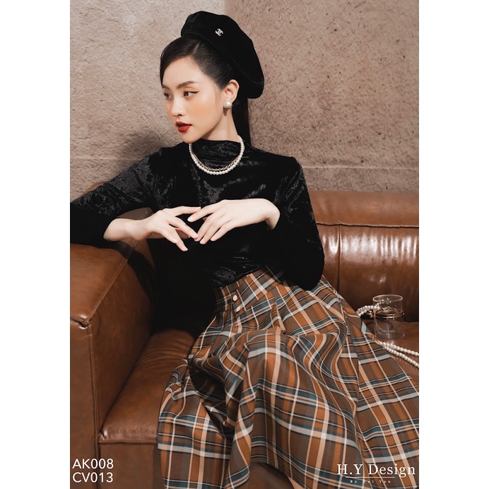 Áo nhung trơn - AK008