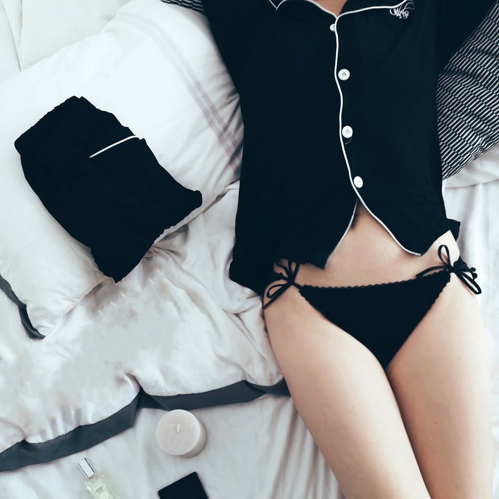 🍒 GIAO HÀNG CHE TÊN 🍒 Quần lót lụa nữ buộc dây sexy hàng cao cấp phong cách Nhật Bản