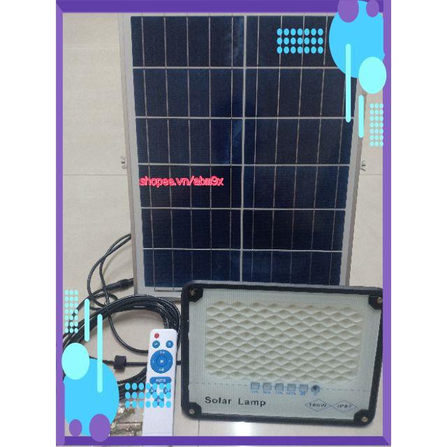 100W ĐÈN PHA LED NĂNG LƯỢNG MẶT TRỜI , Solar Light , IP67 chống nước , NHÔM ĐÚC NGUYÊN KHỐi ABM Solar
