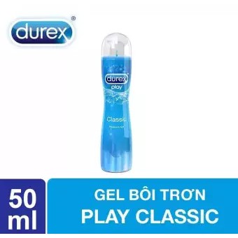 Gel bôi trơn tạo độ ẩm tự nhiên Durex Play Classic 50ml - Chính hãng