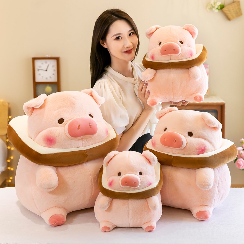 Gấu bông Heo Thú Nhồi Bông Hình Chú Heo Hoạt Hình Dễ Thương