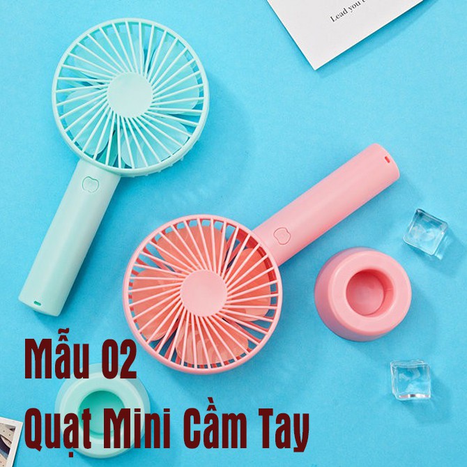 Quạt Mini Phun Sương Giảm Nhiệt Cực Mát [Bảo Hành 12 Tháng]