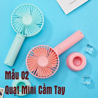 Quạt Phun Sương Mini Tích Điện [Bảo Hành 12 Tháng]