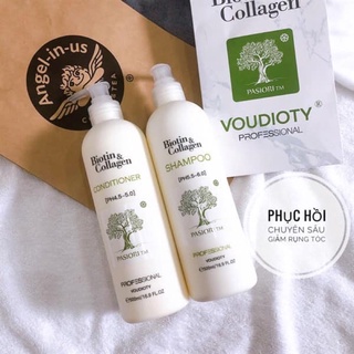[ AUTH ] BỘ DẦU GỘI XẢ BIOTIN COLLAGEN TRẮNG 1000ML