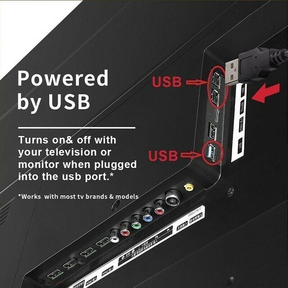 SUENIN Gương Trang Điểm 5V USB 0.5m-5m Có Đèn Nền Cảm Biến Tiện Dụng