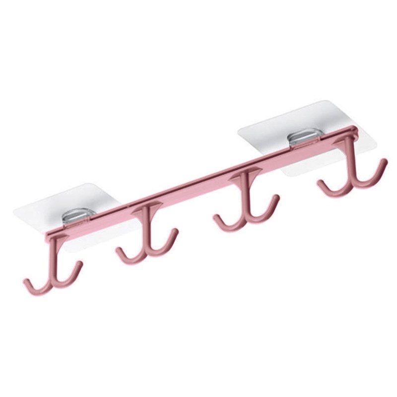 Giá Đỡ Cốc Bằng Nhựa Gắn Dưới Tủ Không Cần Khoan Tiện Dụng Cho Nhà Bếp