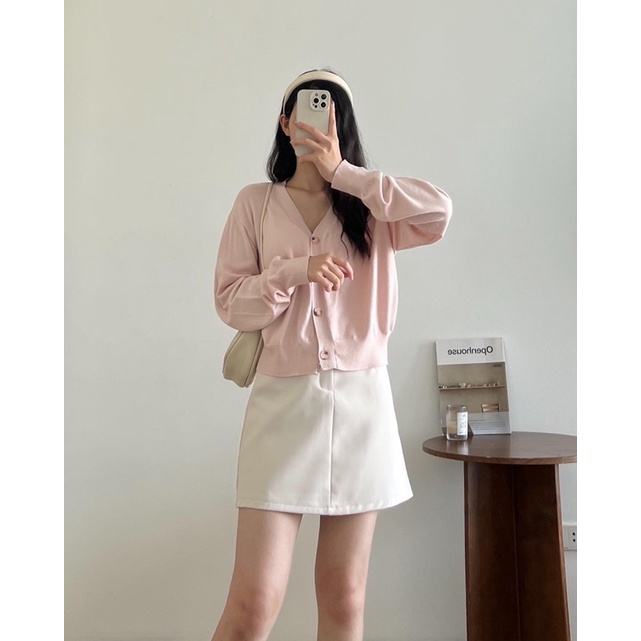 Áp cardigan cúc đốm  _ A0383