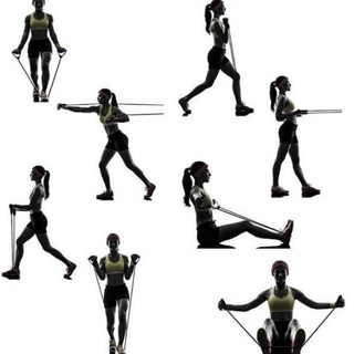 Dây ngũ sắc tập gym