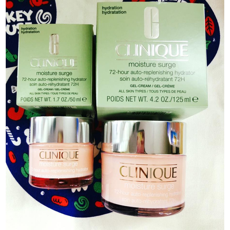 Kem dưỡng Clinique moisture surge 72 hour auto replenishing hydrator gel cream