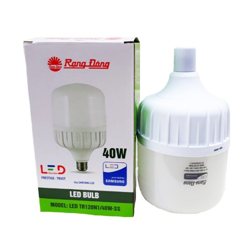 Bóng đèn led nhựa Rạng Đông 20w 30w 40w, 50w trụ